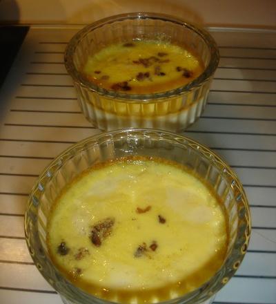 Entremets à la vanille et nougatine