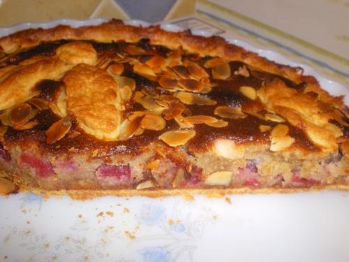 Tarte amandine aux cerises gourmande