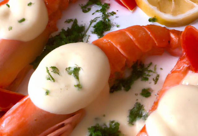 Langoustines à la crème