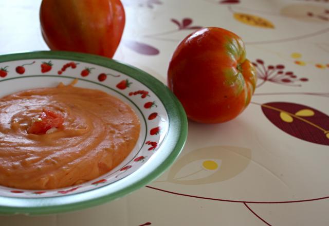 Purée de pomme de terre au tomates (SANS gluten, lait, arachide) {à partir de 7 mois}