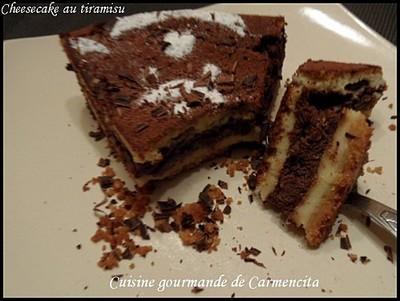 Cheesecake au tiramisu traditionnel