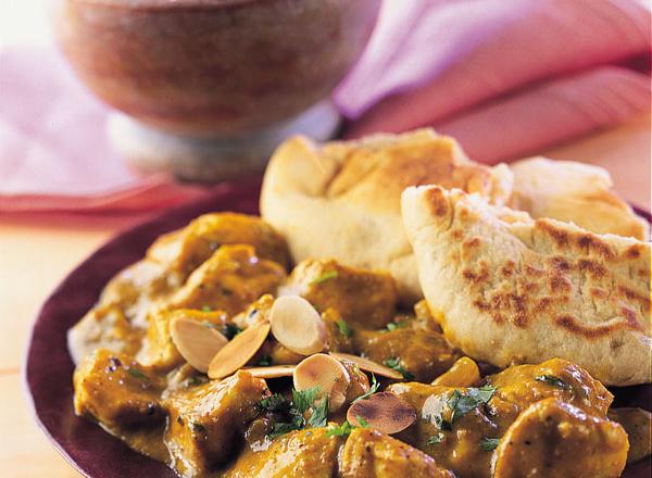 Poulet Korma aux fruits secs