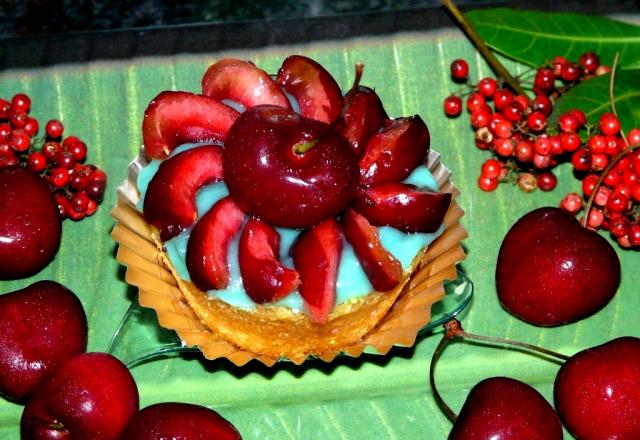 Cupcakes aux cerises rapides