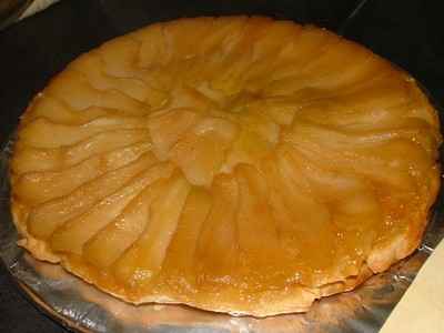 Tarte tatin de chayottes