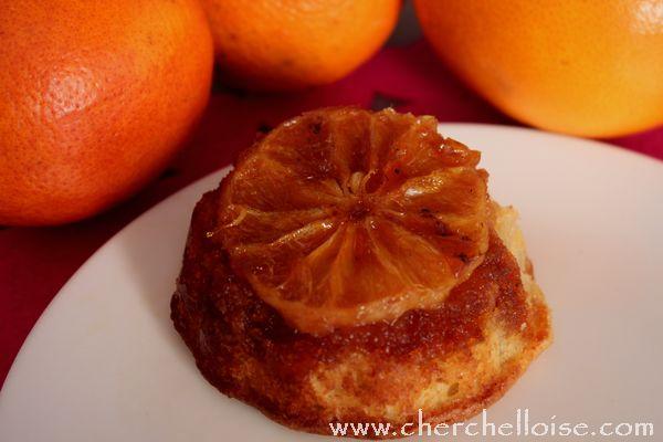 Gâteau renversé à l'orange