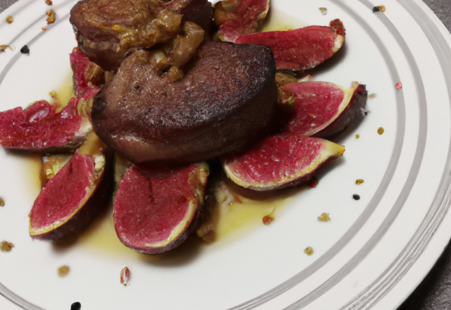 Filet mignon de chevreuil aux figues