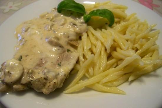 Escalope de veau au Marsala