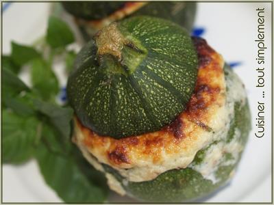 Courgettes à la Brousse