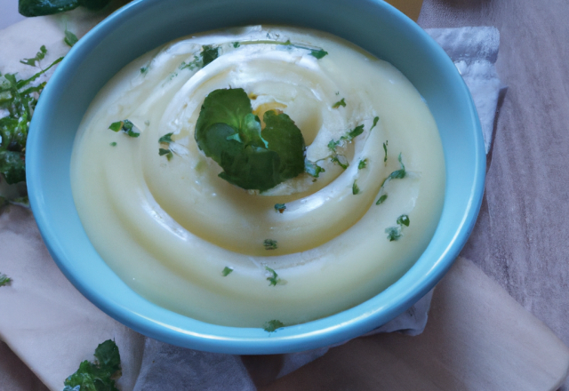 Crème de patate douce vanillée