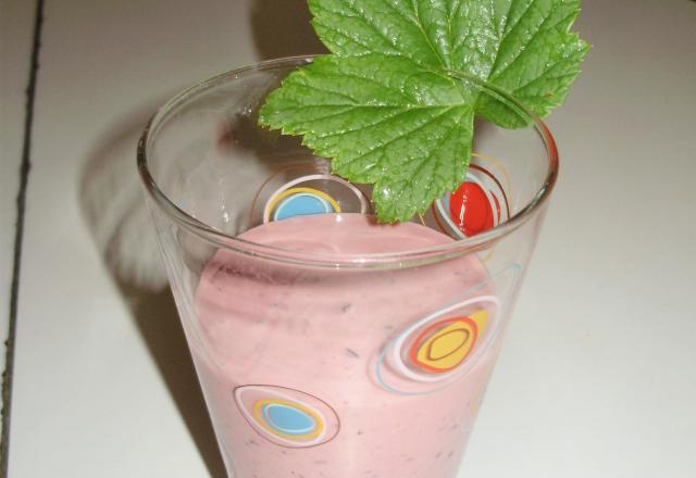 Smoothie au cassis