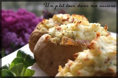 P'tites pommes de terre farcies, curry et ricotta