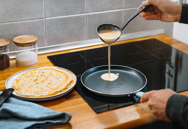 Pâte à crêpes sans lait ni œuf et croustillantes au parfum d'amande