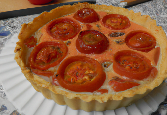 Tarte à la tomate de grand-mère