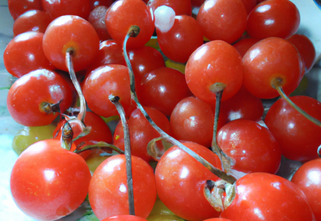 Tomates cerises pommes d'amour