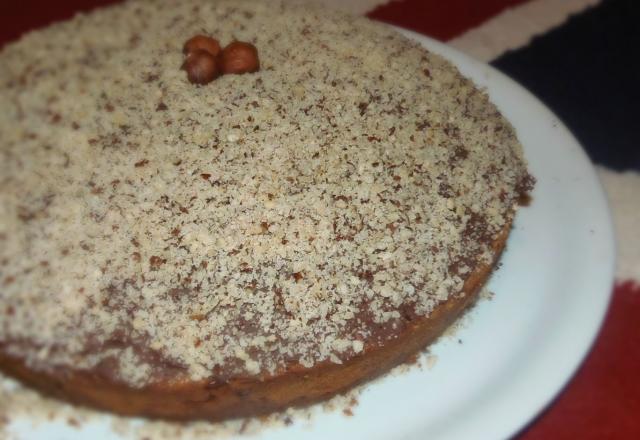 Gâteau croquant au chocolat noisette