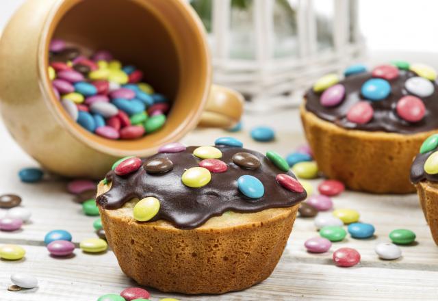 Cupcakes aux smarties