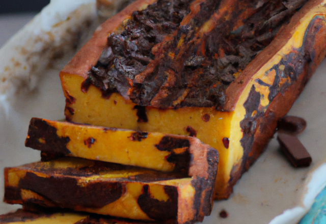 Pain à la courge et au chocolat