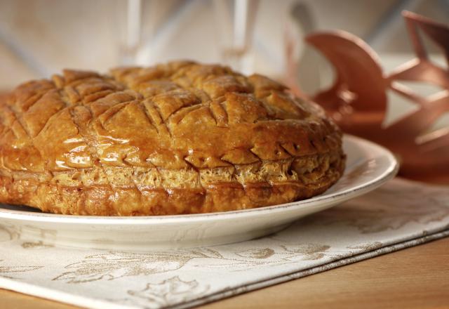 Galette des rois à la crème d'amandes