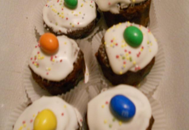 Cupcakes aux M&M's