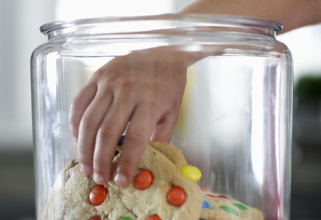 Cookies au beurre de cacahuètes et smarties