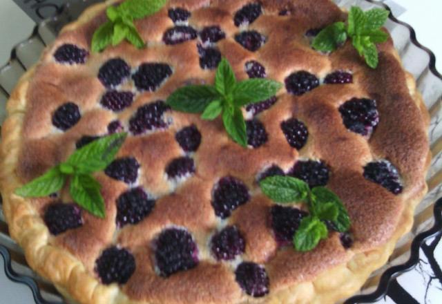 Tarte meringuée aux mûres de Moumouche