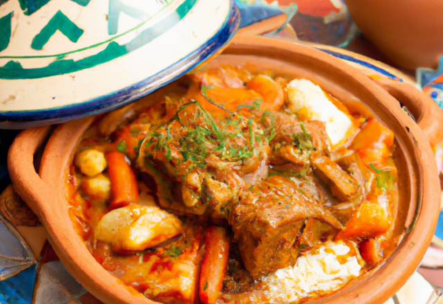 Tajine de cœur de bœuf