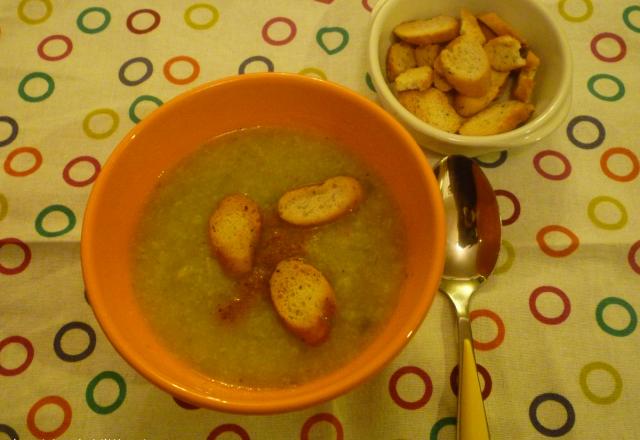 Soupe de chou-fleur au curry