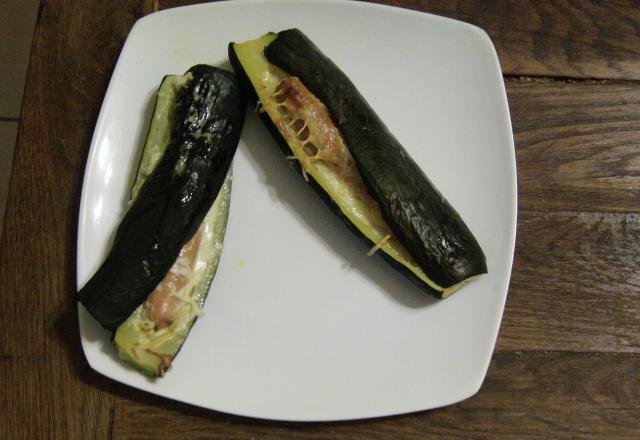 Hot dog de courgette