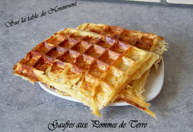 Gaufres aux pommes de terre