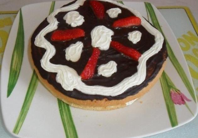 Fraisier à la chantilly