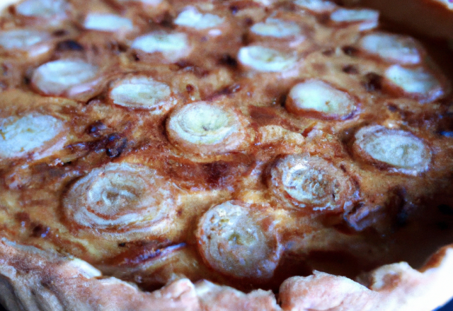 Tarte à l'oignon de grand-mère