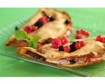 Crêpes soufflées aux fruits des bois