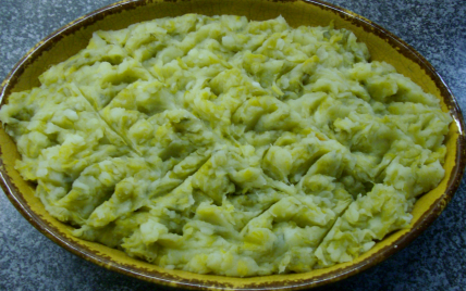 Purée poireau - pommes de terre