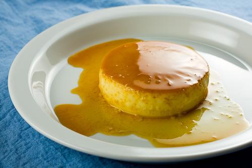 Flan au caramel grand-mère