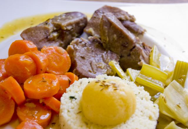 Langue d'agneau à la marocaine