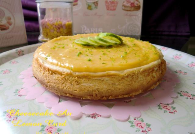 Cheesecake au lermon curd