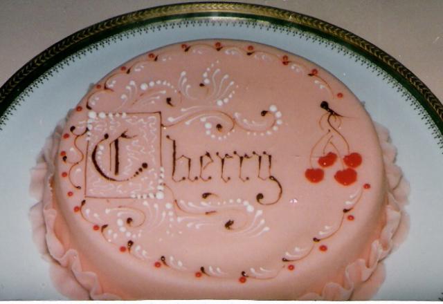 Entremets au cherry