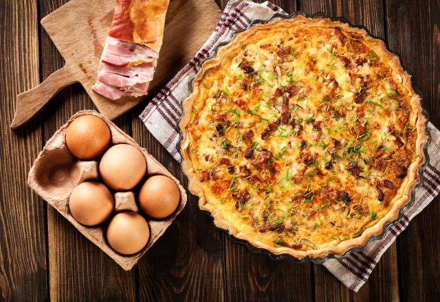 Les top recettes de quiche lorraine sans crème