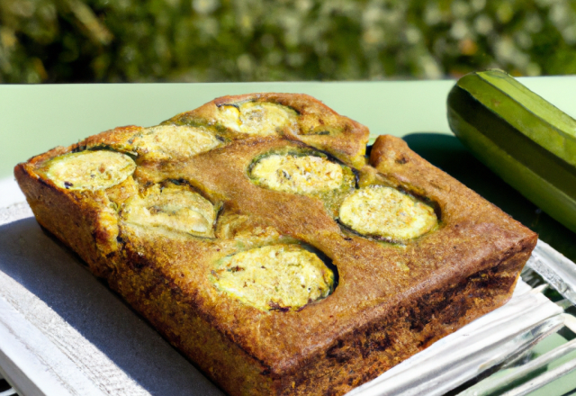 Cake aux courgettes au thermomix