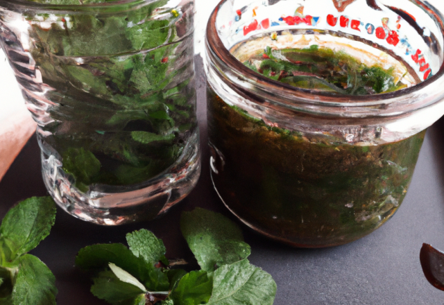 Chutney menthe et coriandre