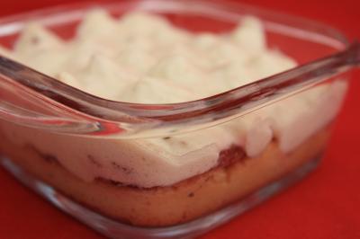 Tiramisu vanille fraise