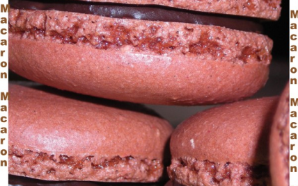 Macarons au chocolat et poivre de Voatsiperifery