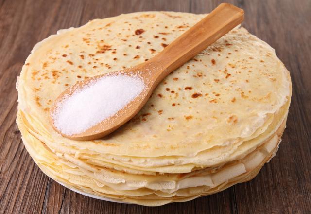 Crêpes sans gluten et sans lactose au lait d'amande et farine de riz