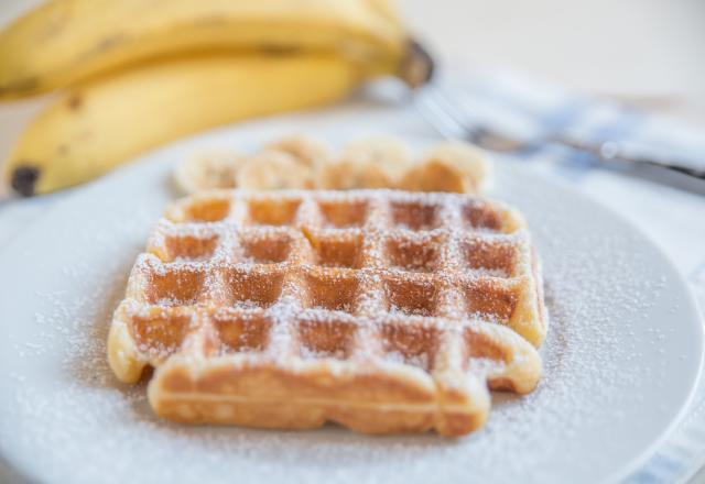 Gaufres saines à la banane