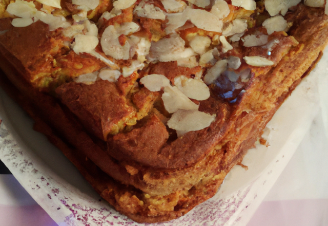 Cake aux amandes sans beurre