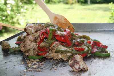 La plancha de bœuf au pesto