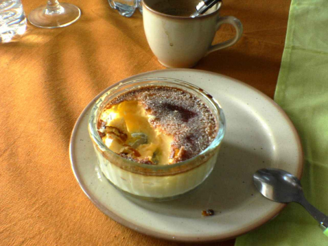 Crème brûlée à la vanille