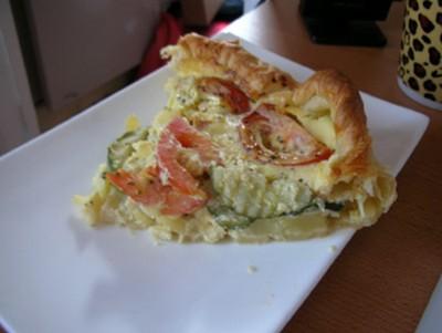 Quiche hivernale économique et pas (trop) calorique