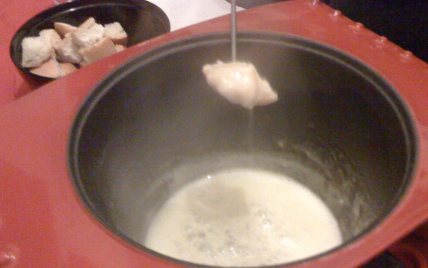 Fondue au poivron et au paprika