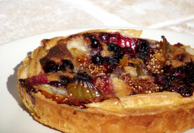 Tarte aux figues & aux amandes